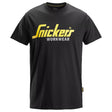 Snickers 2586 Classic Logo T-Shirt - Black by Snickers