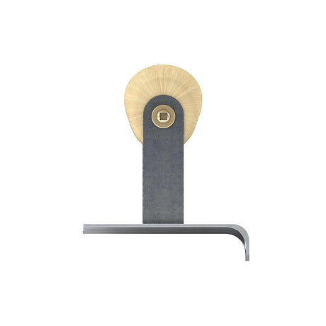 Bon Tool Curved End Concrete Edger - Wood Wave Handle by Bon Tool