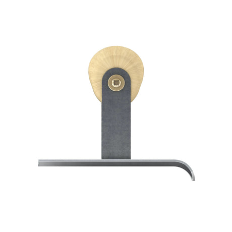 Bon Tool Curved End Concrete Edger - Wood Wave Handle by Bon Tool