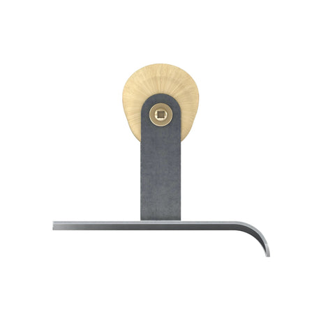 Bon Tool Curved End Concrete Edger - Wood Wave Handle by Bon Tool