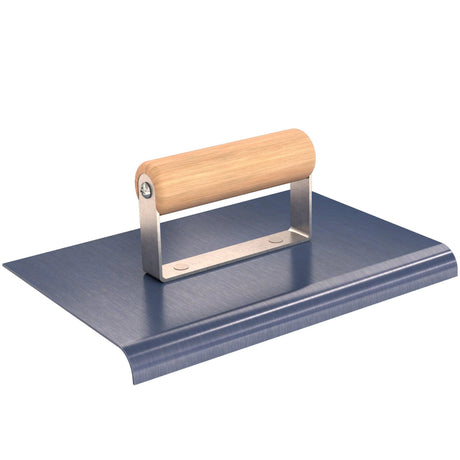 Bon Tool Blue Steel Sidewalk Edger - Wood Handle by Bon Tool