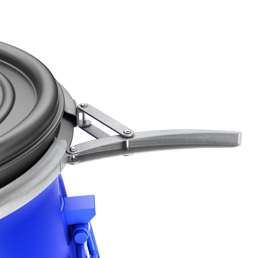 Bon Tool 15 Gallon Plastic Mixing Barrel with Lid (22-816)