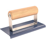 Bon Tool Blue Steel Sidewalk Edger - Wood Handle by Bon Tool