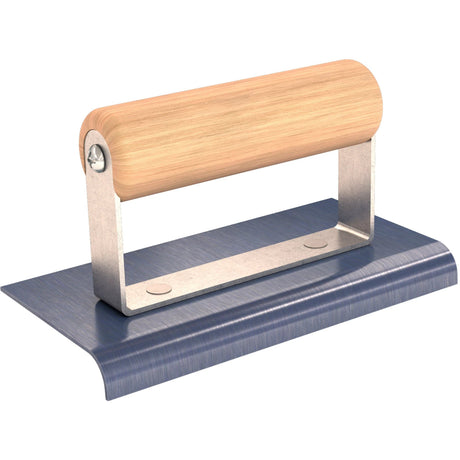 Bon Tool Blue Steel Sidewalk Edger - Wood Handle by Bon Tool