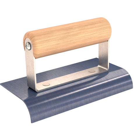 Bon Tool Blue Steel Sidewalk Edger - Wood Handle by Bon Tool