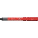 Pozidriv PZ2 – Red screwdriver bit with PZ2 tip and markings