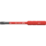 TORX T25 – Red slim screwdriver bit with T25 marking