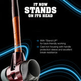 Halder Simplex soft-face mallet, cast iron housing - "Stand-Up" / Superplastic by Halder