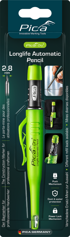 Pica Dry Longlife Automatic Pencil – Blister Pack