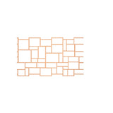 Bon Tool Paper Stencils for Decorative Concrete by Bon Tool