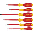 Slotted & Phillips – Six insulated screwdrivers with red and yellow handles