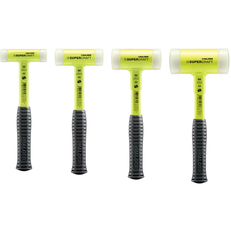 Halder Supercraft soft-face mallet, steel tube handle by Halder