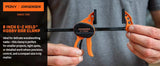 Pony Jorgensen E-Z HOLD Hobby 4in (100mm) – features