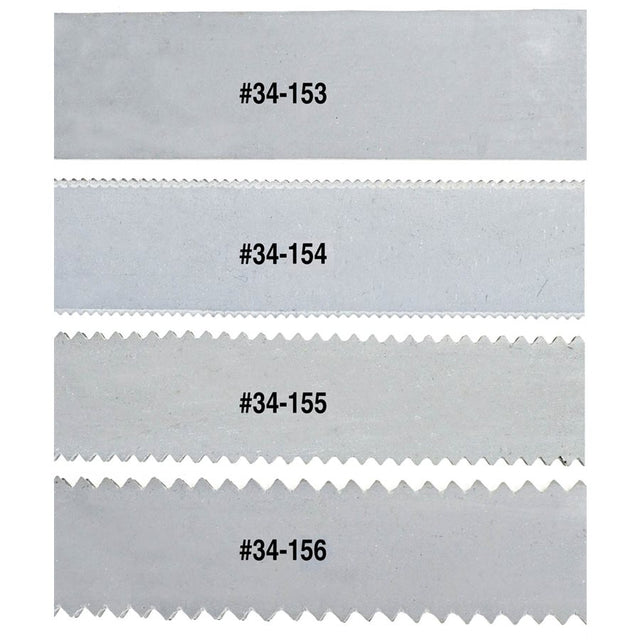 Bon Tool Clamp Style Squeegee Blade – 24" With 1/8" V Notch (34-154)