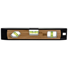 Bon Tool Aluminium and Bamboo Magnetic Torpedo Level by Bon Tool