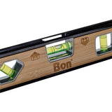 Bon Tool Aluminium and Bamboo Magnetic Torpedo Level by Bon Tool