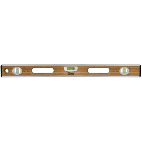 Bon Tool Aluminium Bound Laminated Bamboo Level by Bon Tool