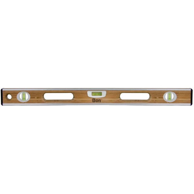 Bon Tool Aluminium Bound Laminated Bamboo Level by Bon Tool