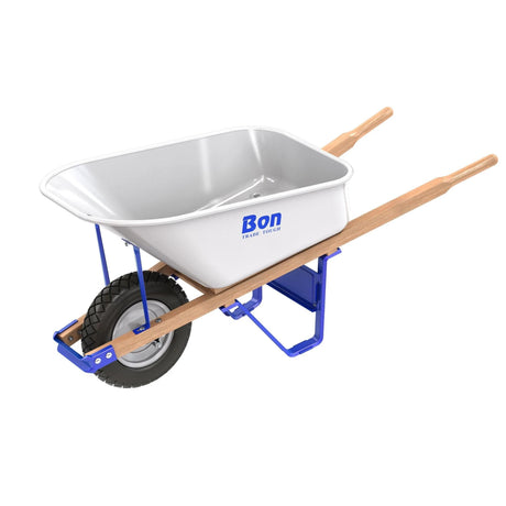 Bon Tool Trade Tough Steel Tray Wheel Barrow by Bon Tool