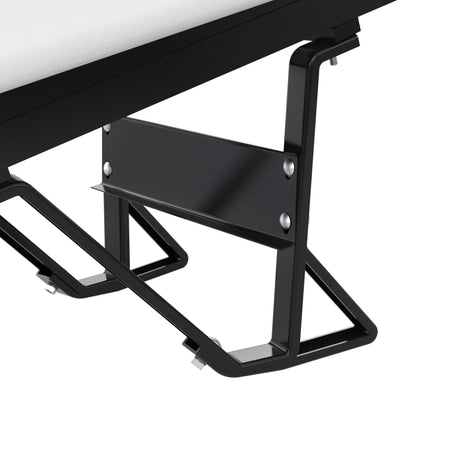 Bon Tool Steel Tray Wheel barrow with Leg Stabiliser by Bon Tool