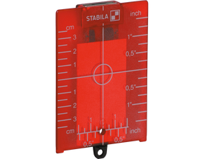 Stabila ZP target plate, red