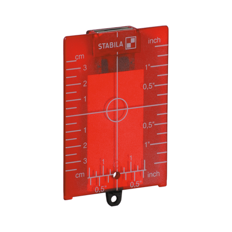 Stabila ZP target plate, red