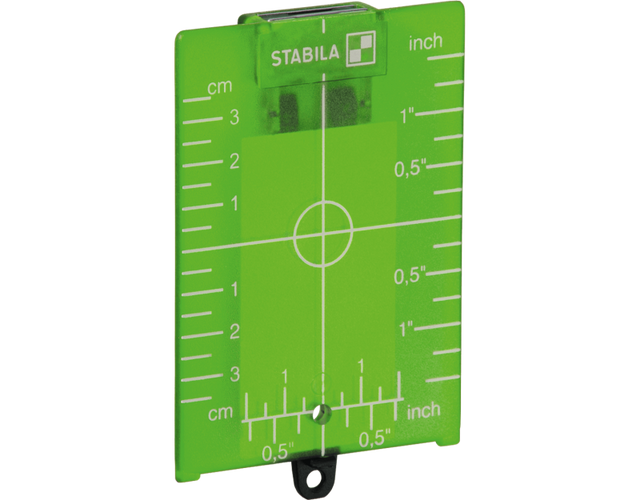 Stabila ZP target plate, green