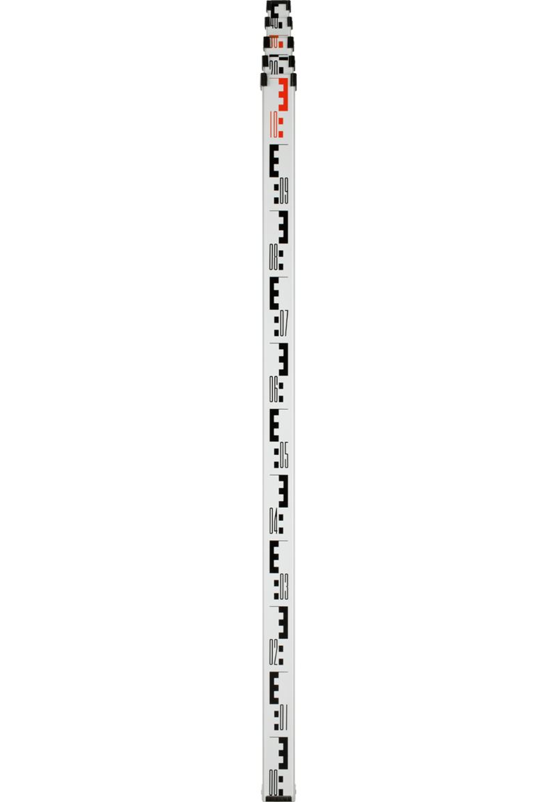 Stabila TNL telescopic levelling rod, 500 cm