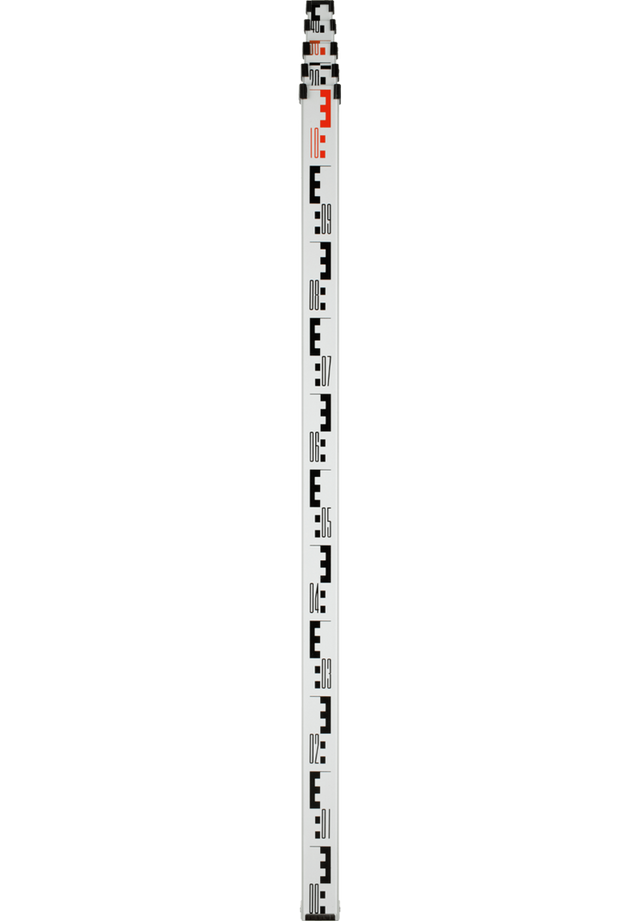 Stabila TNL telescopic levelling rod, 500 cm