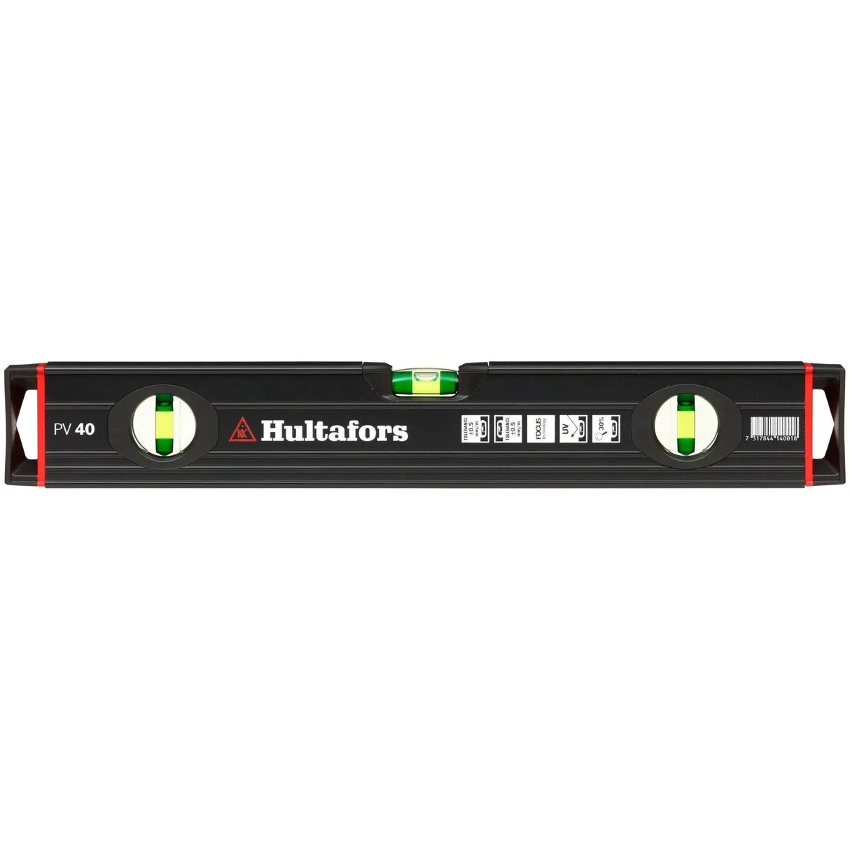 Hultafors PV aluminium spirit level - 40cm product view