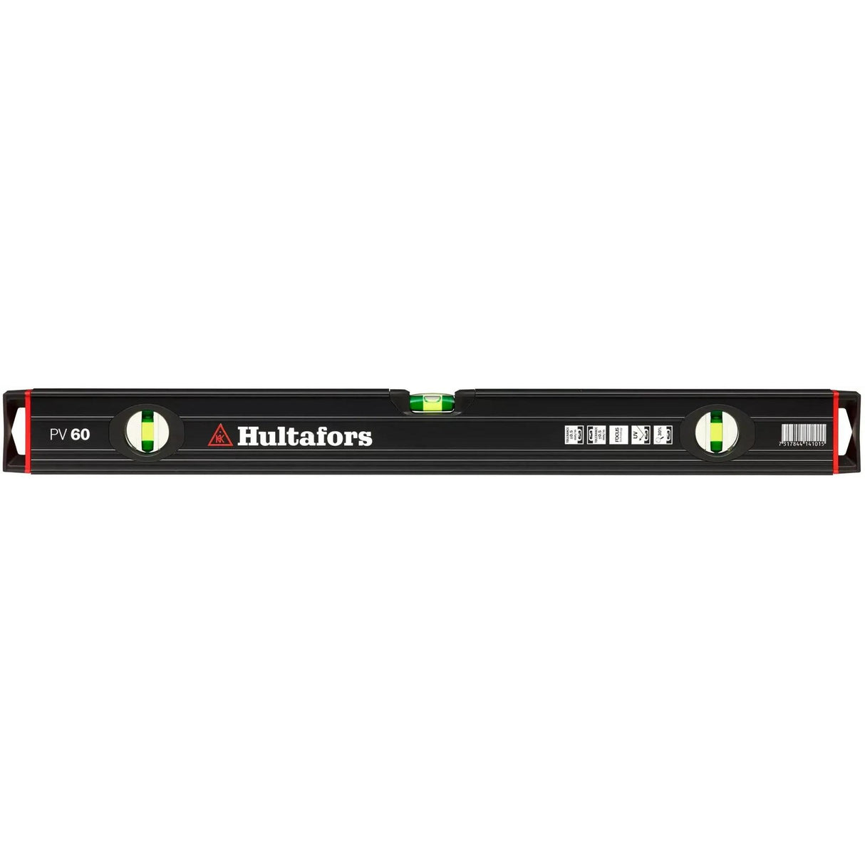 Hultafors PV aluminium spirit level - 60cm product view