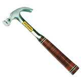 Estwing Curved Claw Hammer Leather Handle - One Piece Forged Steel by Estwing