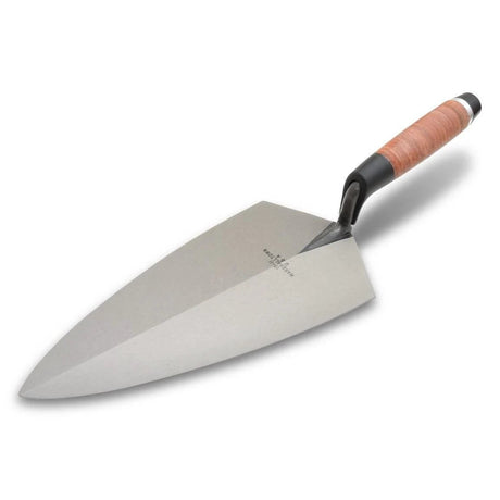Marshalltown Philadelphia Brick Trowel - Leather Handle by Marshalltown