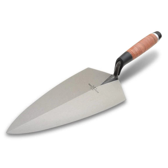 Marshalltown Philadelphia Brick Trowel - Leather Handle by Marshalltown