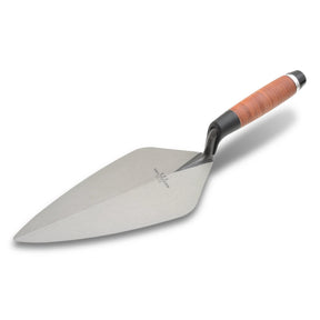 Marshalltown Narrow London Brick Trowel - Leather Handle by Marshalltown