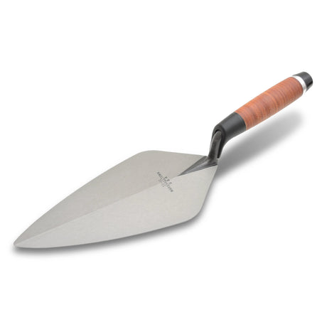 Marshalltown Narrow London Brick Trowel - Leather Handle by Marshalltown