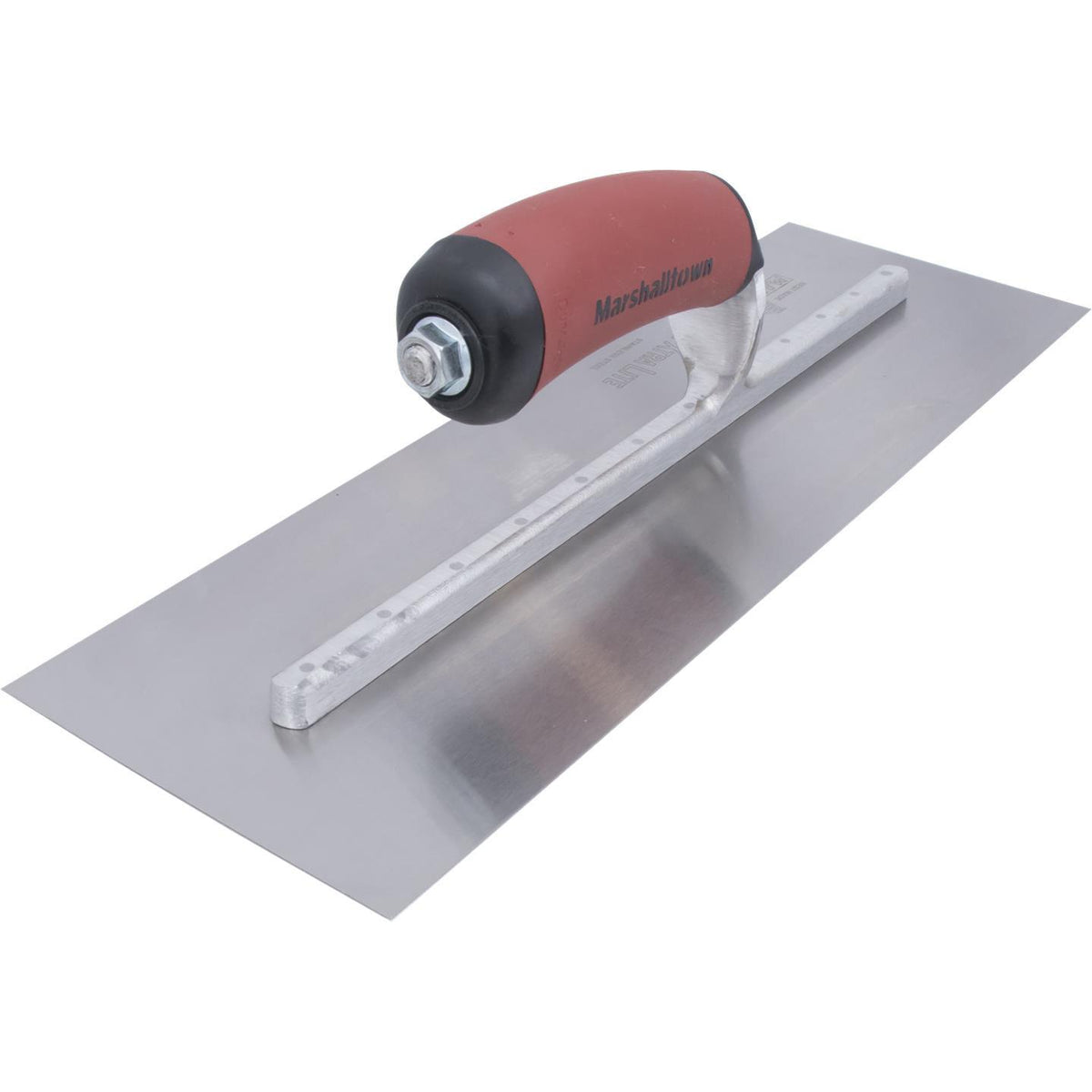 DuraSoft / 13" x 5" – Marshalltown bright stainless steel finishing trowel image 4