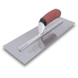 DuraSoft / 14" x 4¾" – Marshalltown bright stainless steel finishing trowel image 1