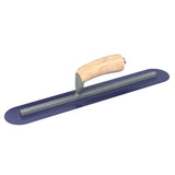 Bon Tool Blue Steel Round End Finish Trowel - Camel Back Wood Handle by Bon Tool