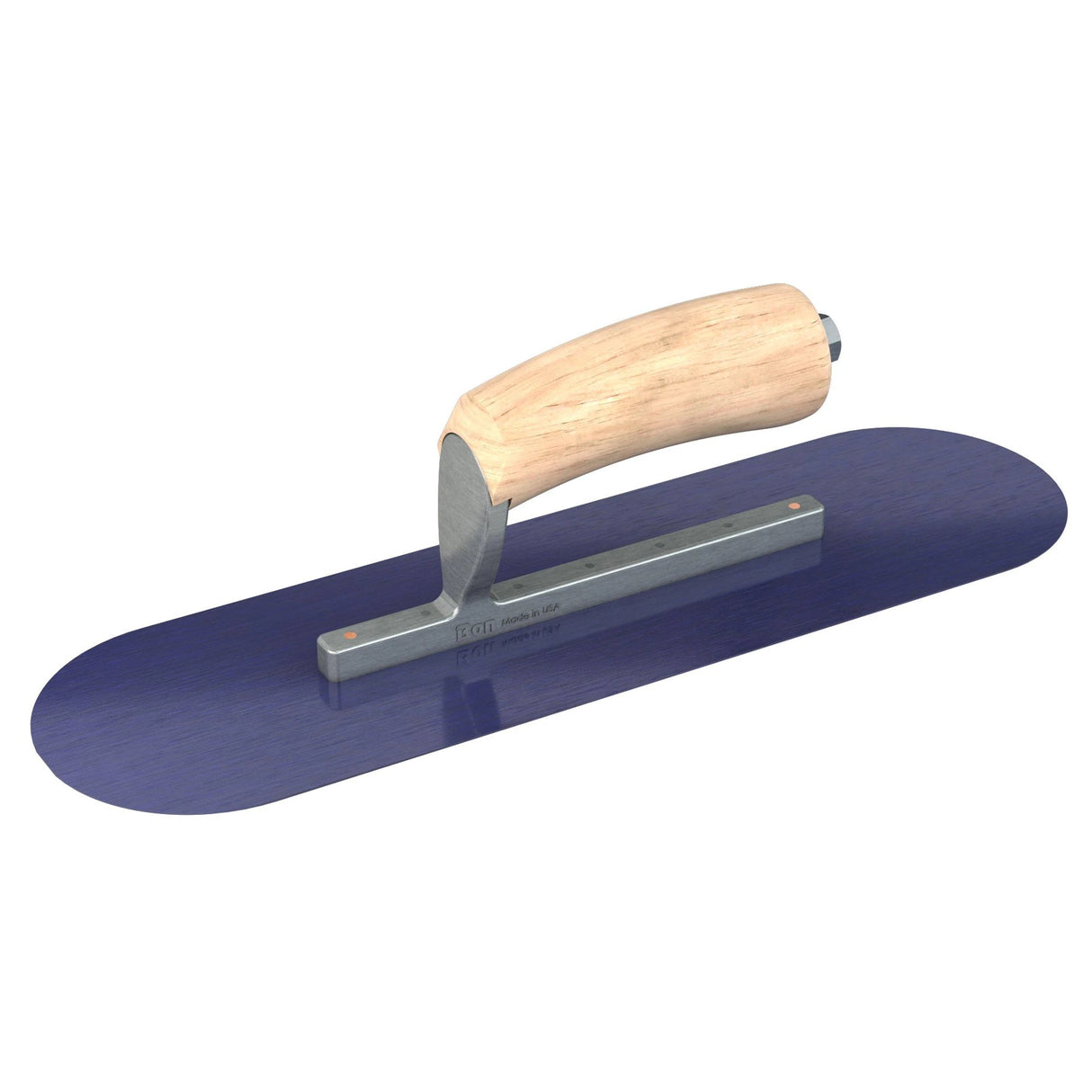 Bon Tool Blue Steel Pool Trowel - Camel Back Wood Handle by Bon Tool