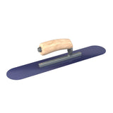 Bon Tool Blue Steel Pool Trowel - Camel Back Wood Handle by Bon Tool