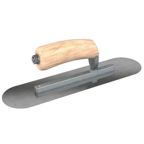 Bon Tool Carbon Steel Pool Trowel - Camel Back Wood Handle by Bon Tool
