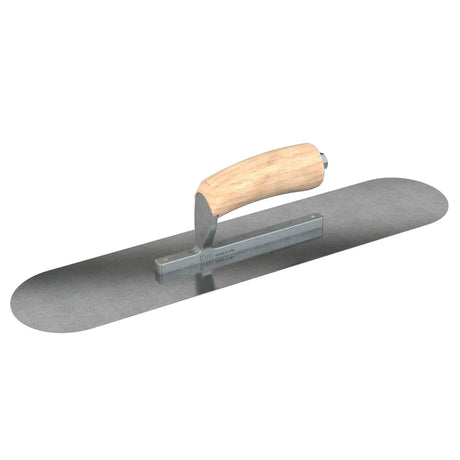 Bon Tool Carbon Steel Pool Trowel - Camel Back Wood Handle by Bon Tool