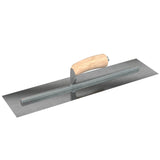 Bon Tool Carbon Steel Square End Finish Trowel - Camel Back Wood Handle by Bon Tool