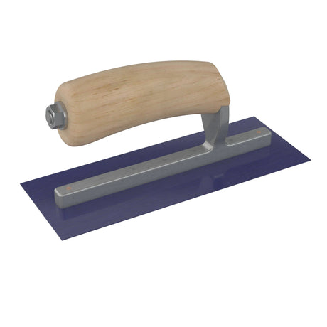 Bon Tool Blue Steel Midget Trowel - Camel Back Wood Handle by Bon Tool