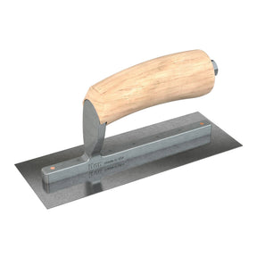Bon Tool Carbon Steel Midget Trowel - Camel Back Wood Handle by Bon Tool