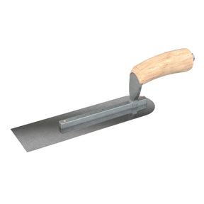 Bon Tool Carbon Steel Pipe Trowel - Camel Back Wood Handle by Bon Tool