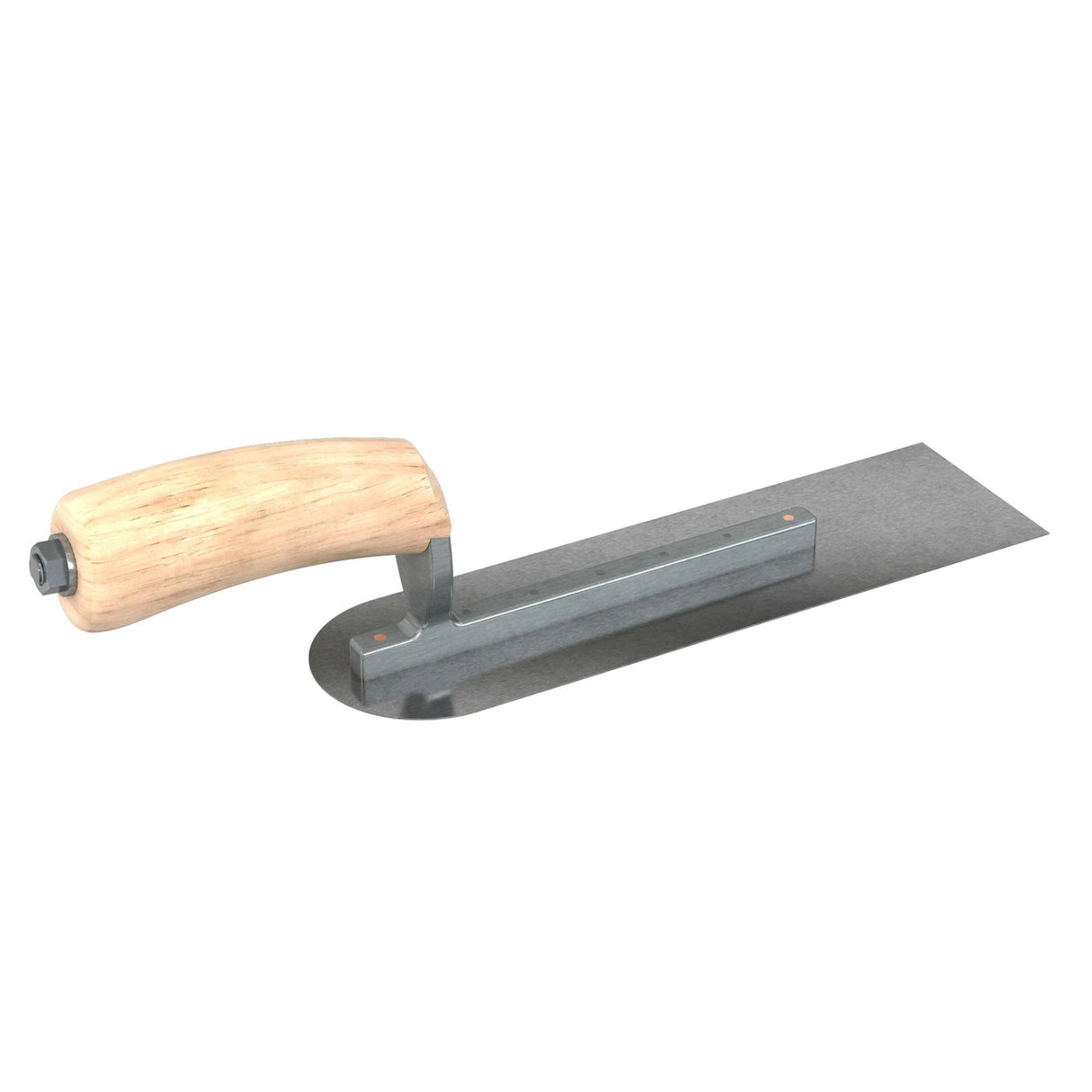 Bon Tool Carbon Steel Pipe Trowel - Camel Back Wood Handle by Bon Tool