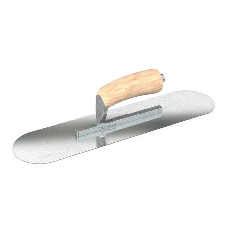 Bon Tool Razor Stainless Steel Pool Trowel - Camel Back Wood Handle by Bon Tool