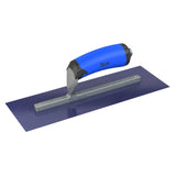 Bon Tool Blue Steel Square End Finish Trowel - Camel Back Wood Handle by Bon Tool
